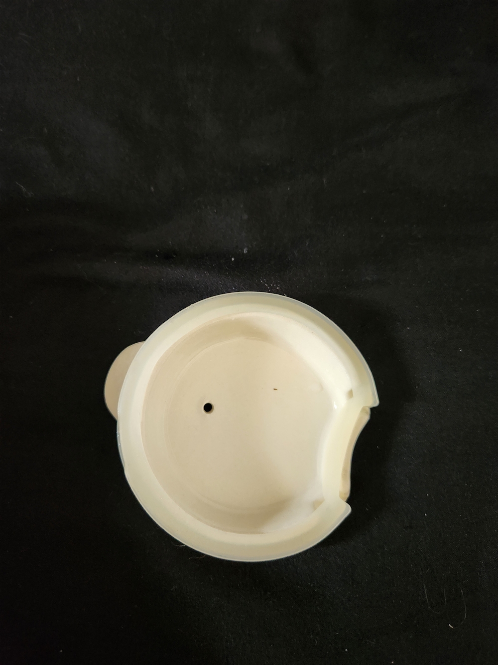 Rae Dunn White Ceramic Travel Mug with 'AWAY' Lettering - Picture 4 of 7